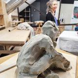 Cours de sculpture d'après modèle vivant au mois ou au trimestre