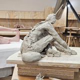 Cours de sculpture d'après modèle vivant au mois ou au trimestre